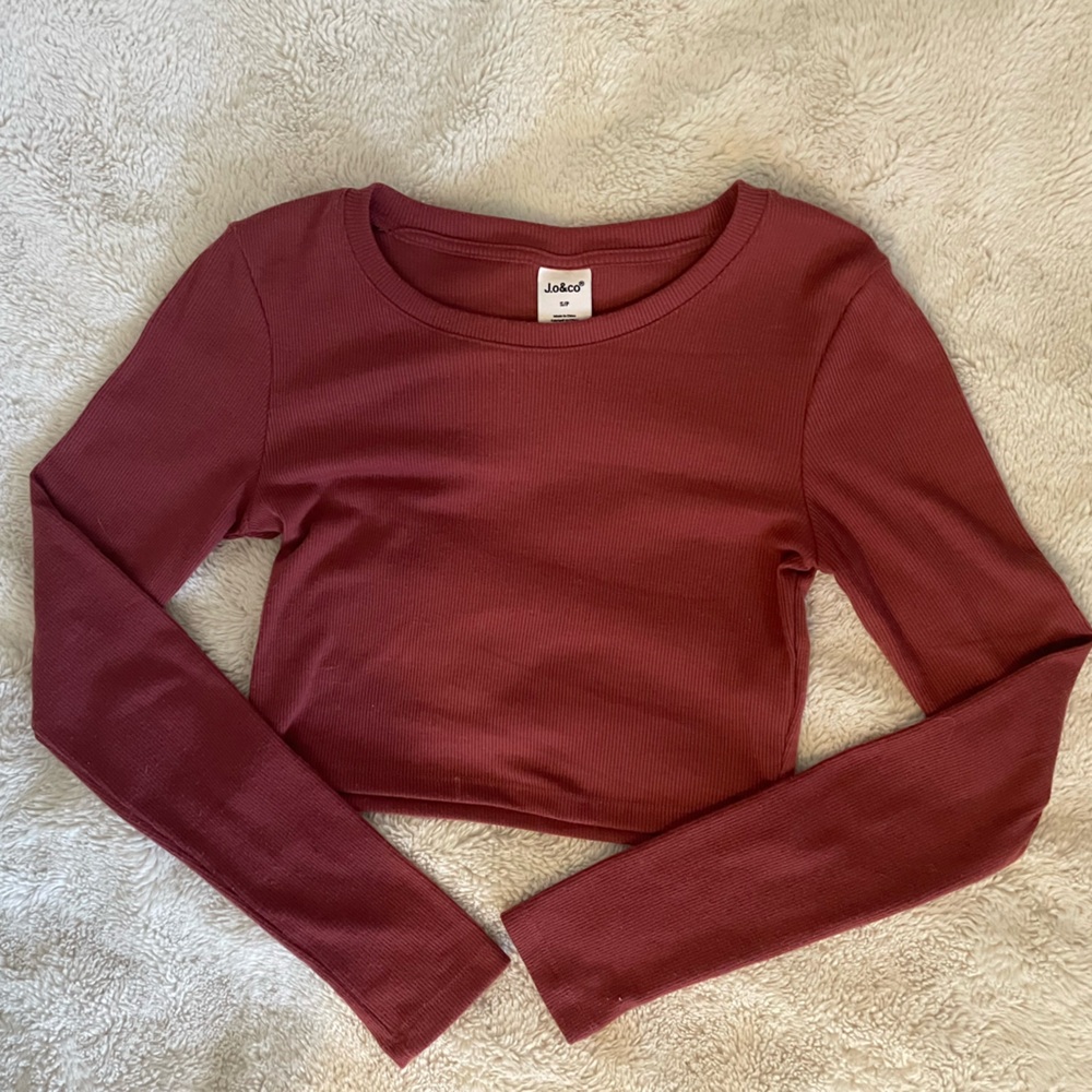 J.o&co Red-Pink Long Sleeve